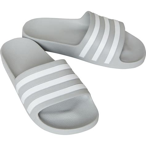 adidas slipper grijs|Adidas sandalen dames.